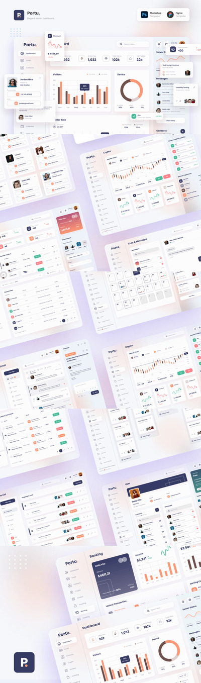Portu – 优雅专业的管理后台