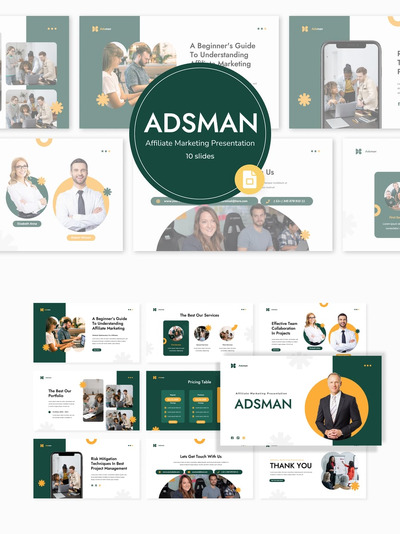 广告人 – 联盟营销 Google 幻灯片