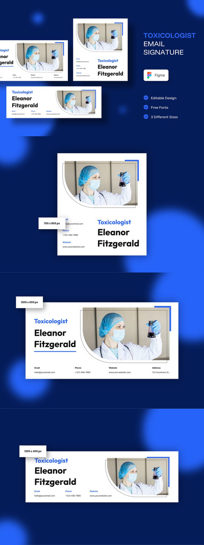 毒理学家电子邮件签名