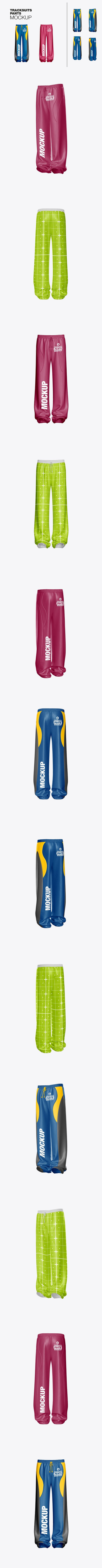 男士宽腿运动裤样机