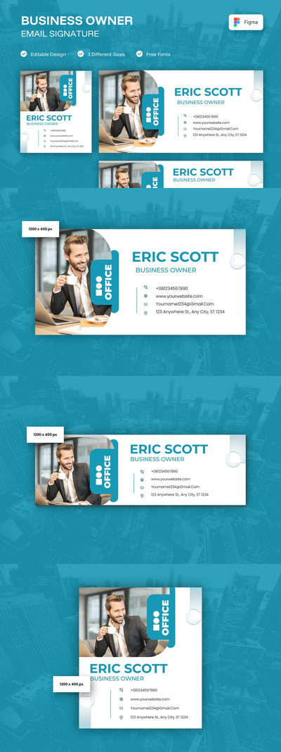 企业主电子邮件签名