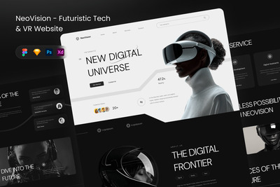 NeoVision – 未来科技和 VR 网站