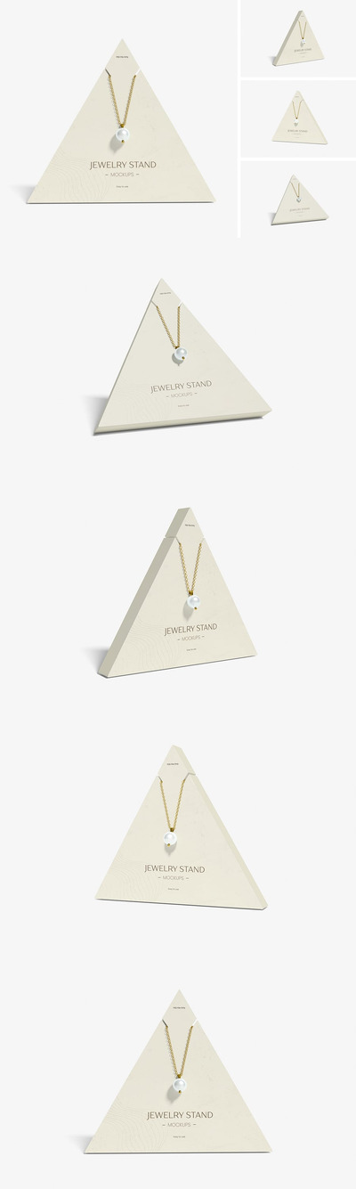 项链展示架模型