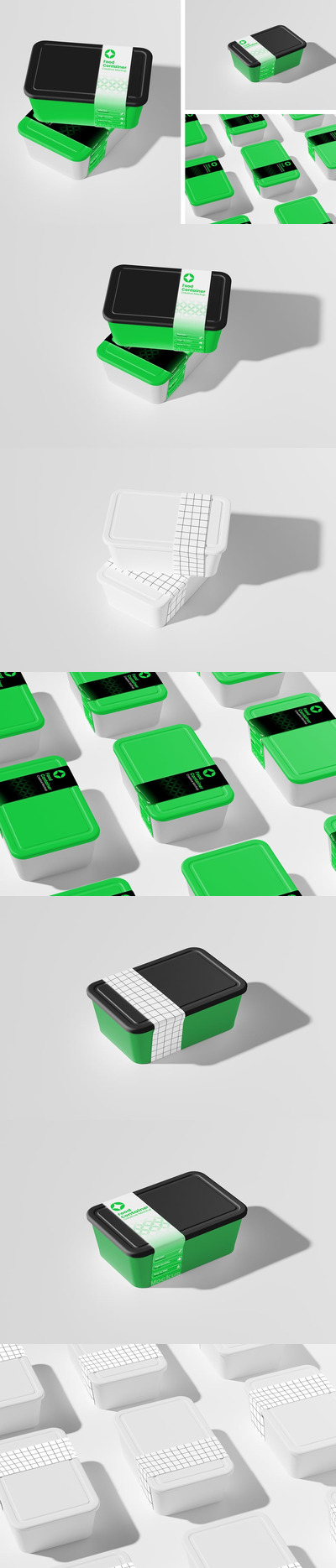 食品容器品牌设计模型