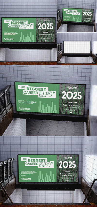 地铁广告牌模型