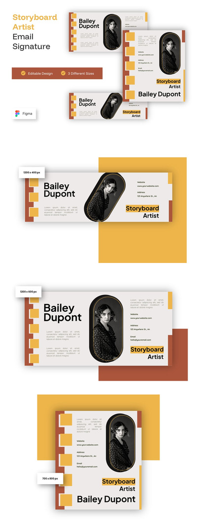 分镜艺术家电子邮件签名