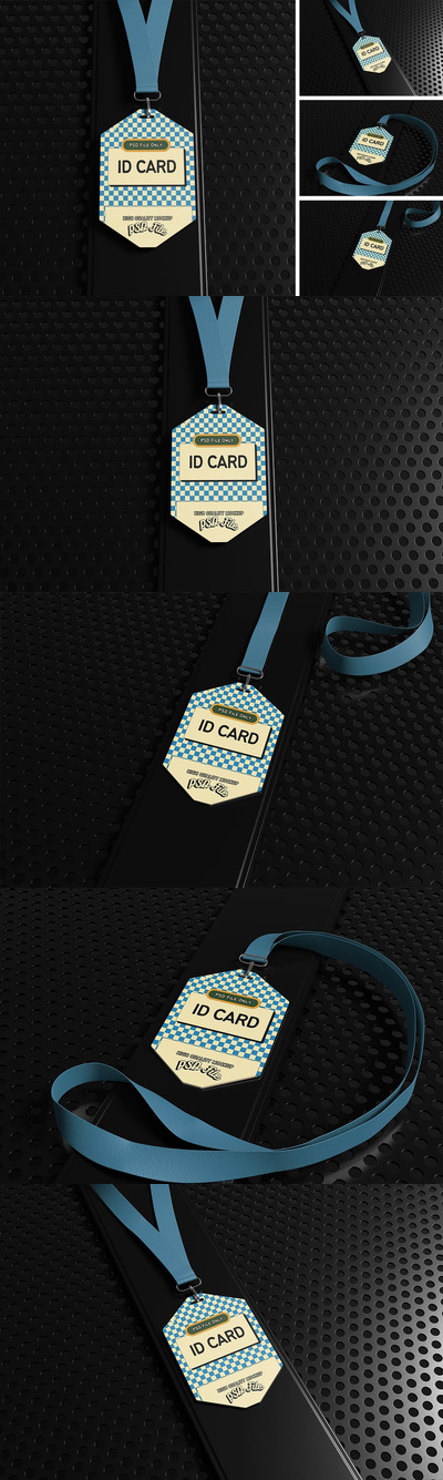 身份证徽章模型