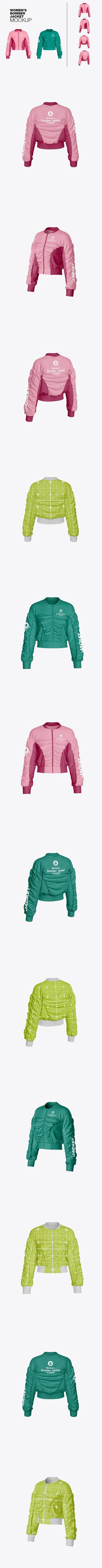 女士短款夹克样衣