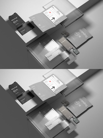 企业文具品牌设计样机套装