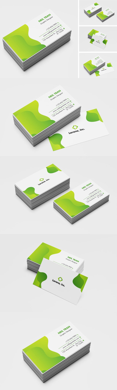 高质量名片样机