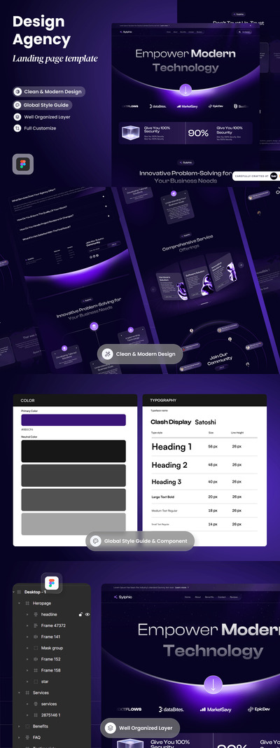 Sylphic – 商业机构着陆页
