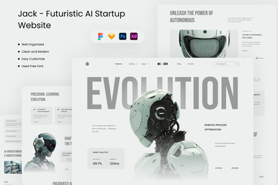 Jack – 未来人工智能初创公司网站