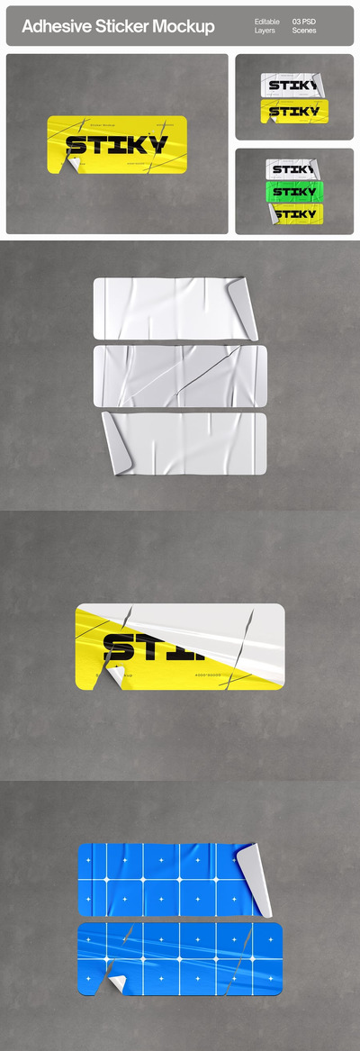 贴纸品牌模型套装