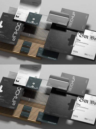 完整文具品牌模型套装