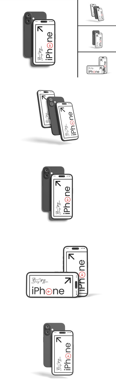 高质量 iPhone 16 模型