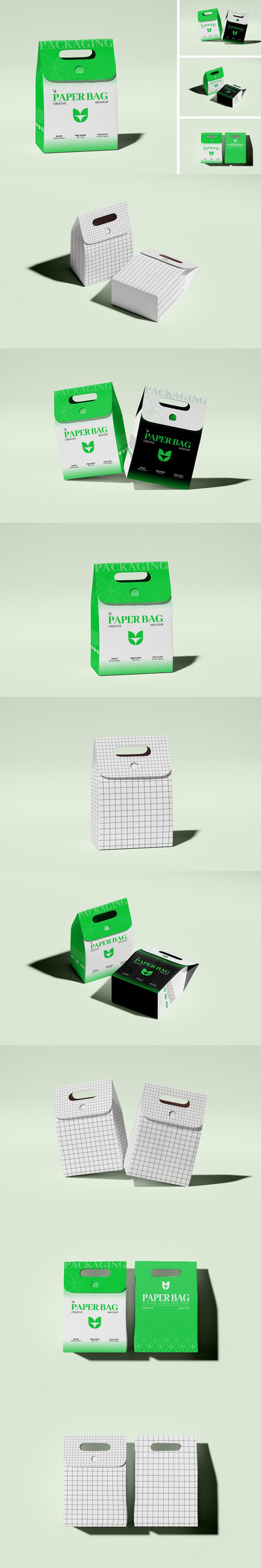 纸袋品牌设计样机