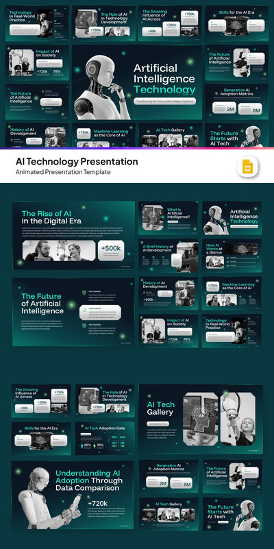 人工智能技术谷歌幻灯片