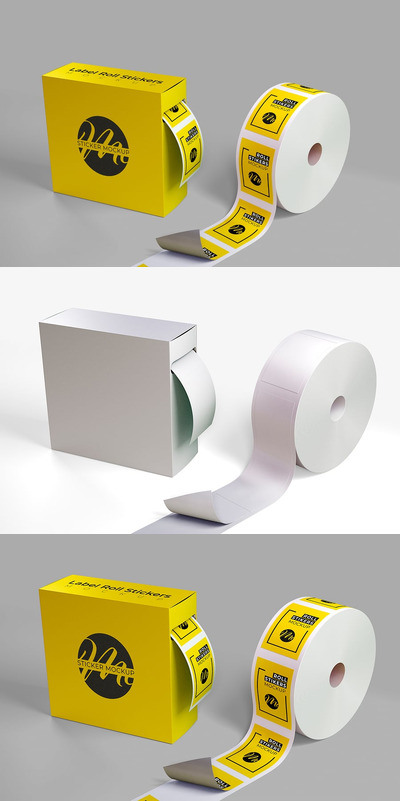 卷标贴纸样机及分配器盒