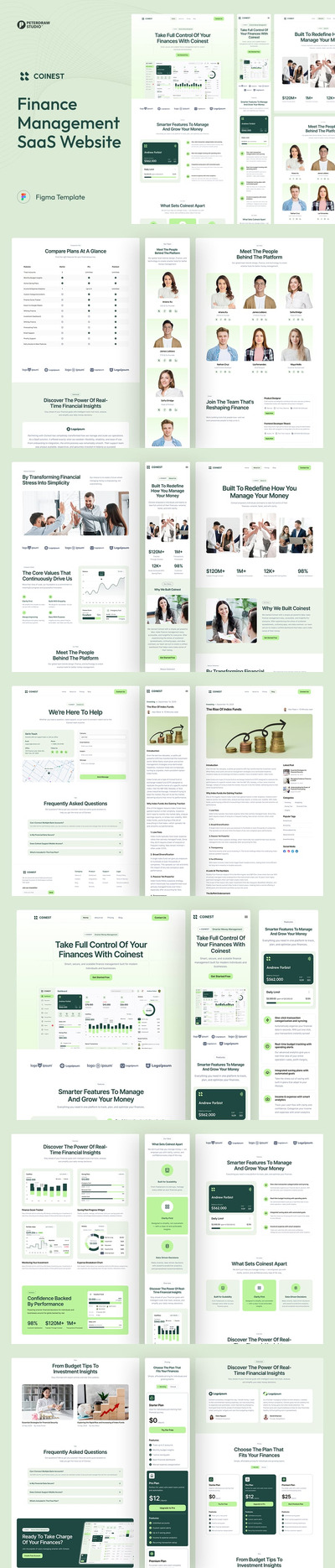 财务管理Sa​​aS网站