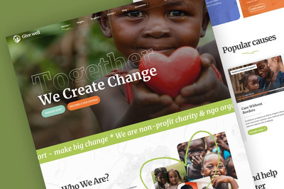 GiveWell_慈善机构和非政府组织着陆页