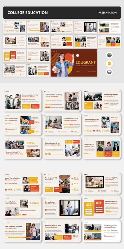 奖学金宣传谷歌幻灯片
