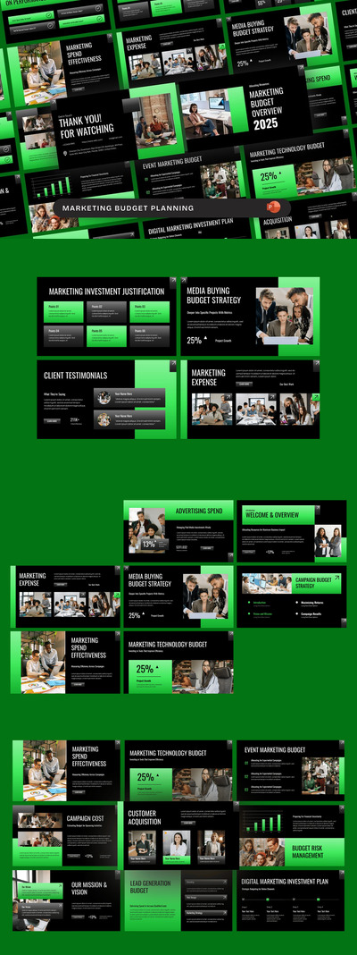 市场营销预算规划 PowerPoint