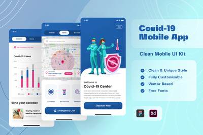 新冠肺炎信息移动应用程序套件