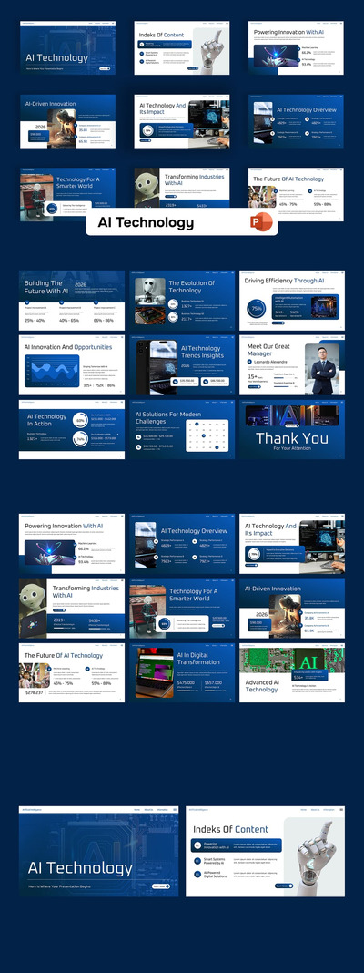 人工智能技术 PowerPoint