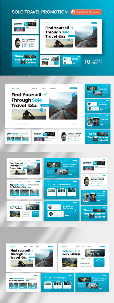 旅游推广 PowerPoint