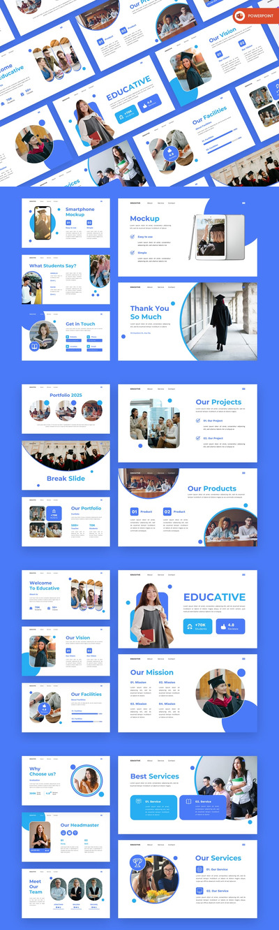 教育类 PowerPoint 模板