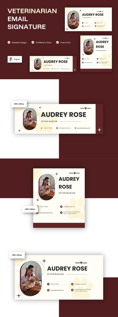 兽医电子邮件签名