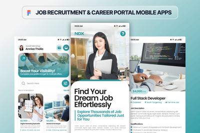 求职招聘及职业门户移动应用