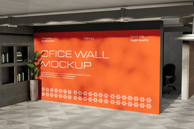 办公室墙体模型