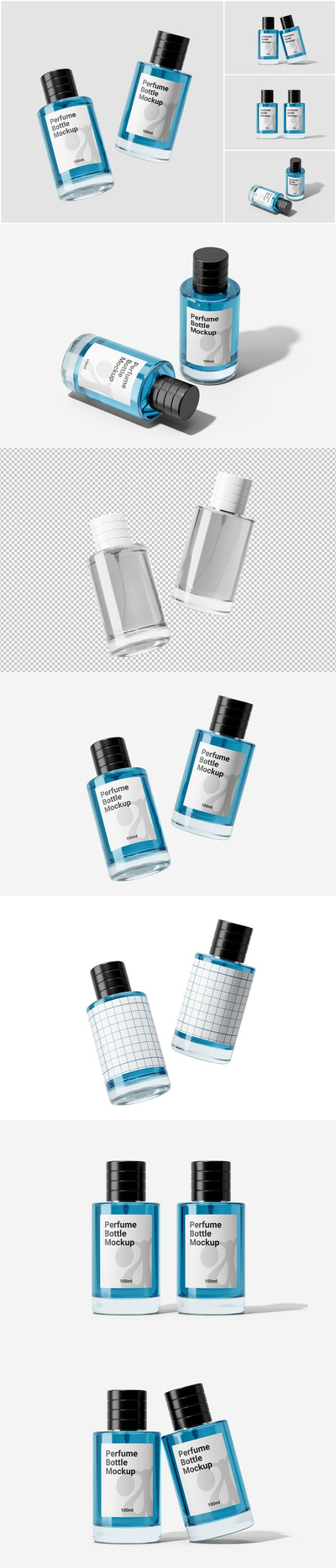 100毫升香水瓶模型第二辑