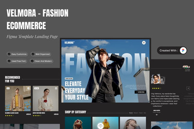Velmora – 时尚电商落地页