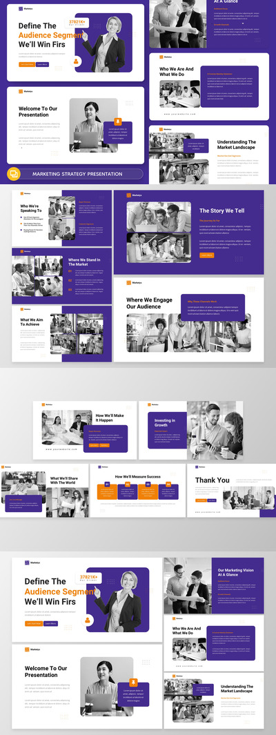 营销策略谷歌幻灯片