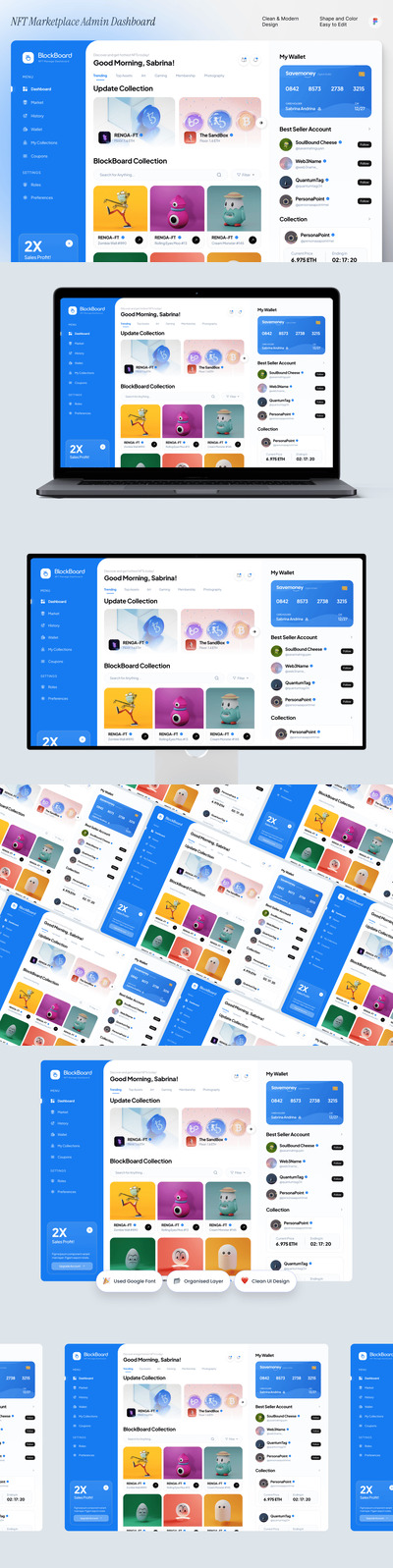 BlockBoard – NFT 市场管理后台