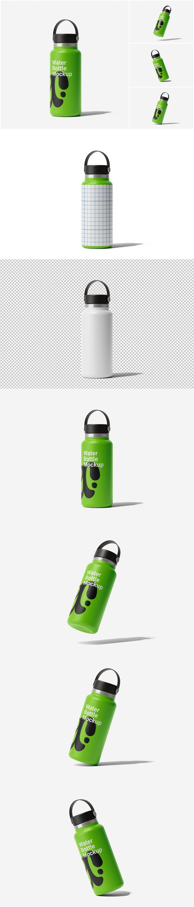 宽口水瓶模型 第一卷