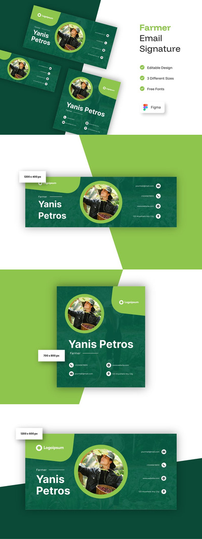 农民电子邮件签名