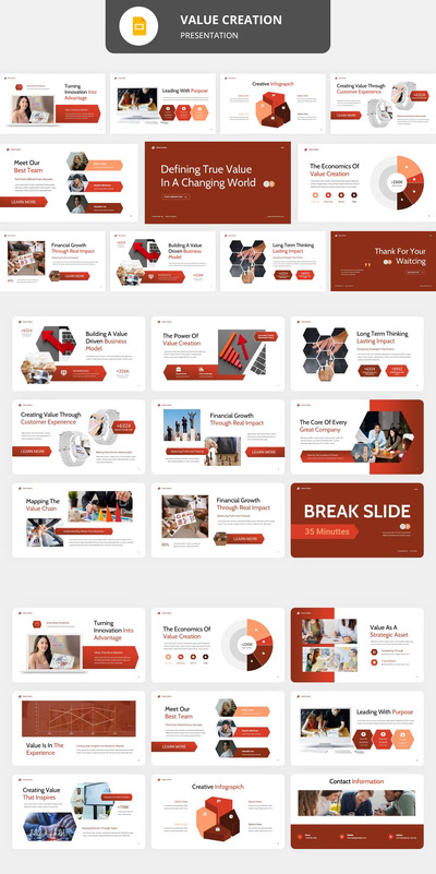 商业价值 Google 幻灯片