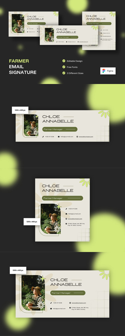 农民电子邮件签名