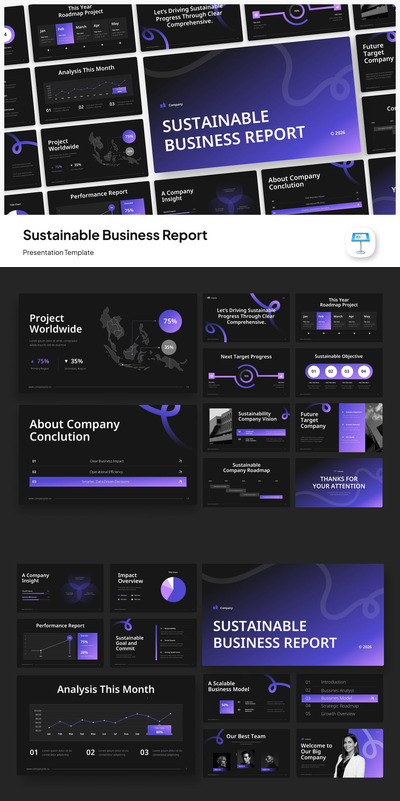 可持续商业报告主题演讲