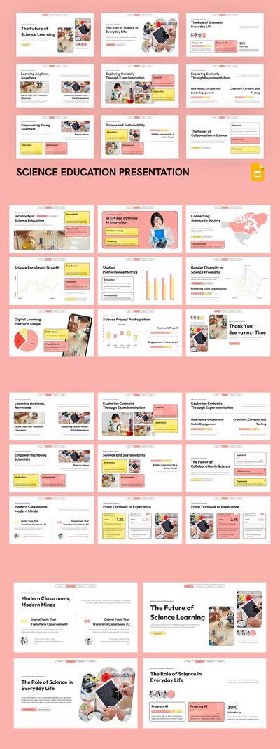 科学教育谷歌幻灯片