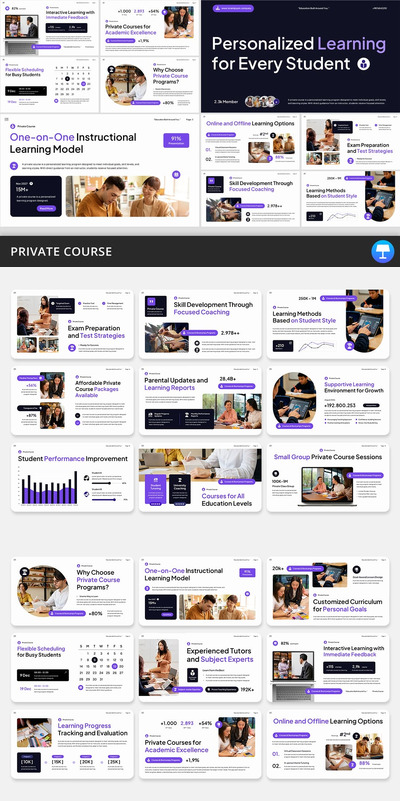 私人课程教育主题演讲