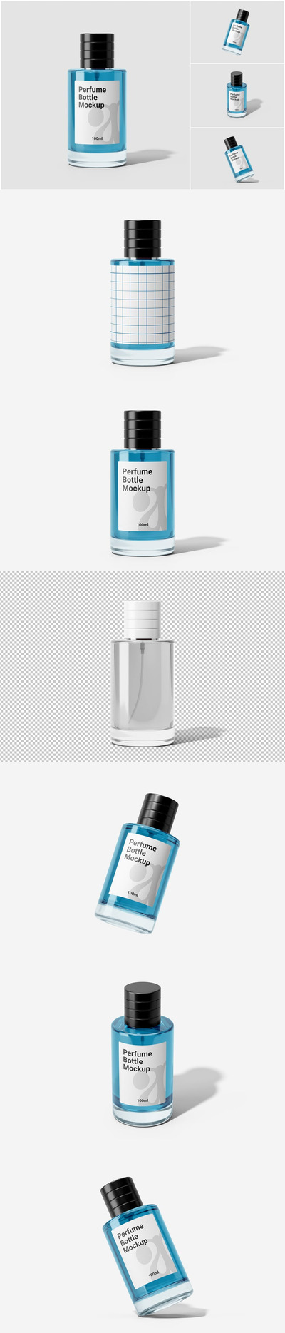 100毫升香水瓶模型 第一卷