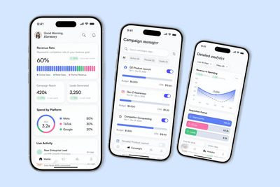 数字营销移动应用