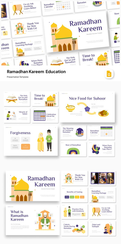 斋月卡里姆教育谷歌幻灯片