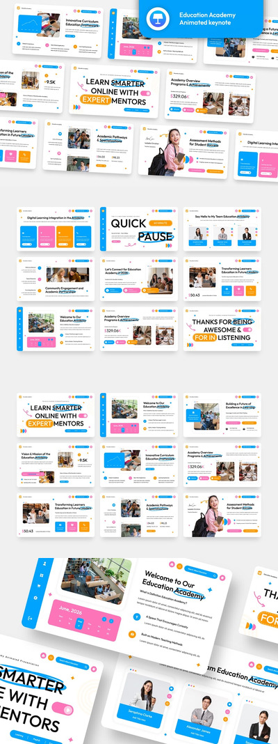 教育学院动画主题演讲