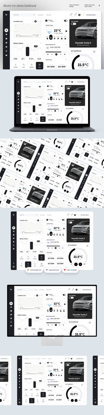 EcoStats – 电动汽车管理仪表盘