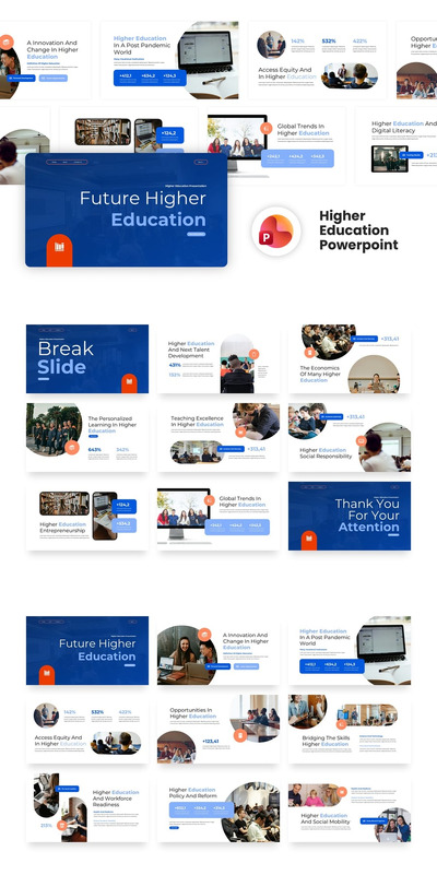 高等教育 PowerPoint 演示文稿